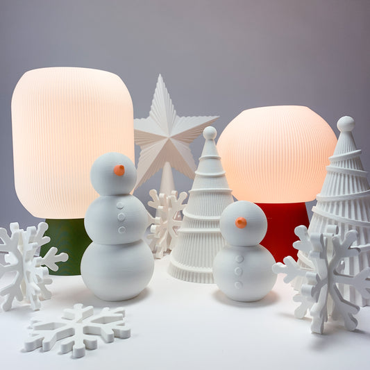 Winter Bliss Holiday Decor Package  (8 pieces)- Mantel Decoration - Holiday Decoration - Modern Holiday Decor - Christmas Decoration - Honey and Ivy