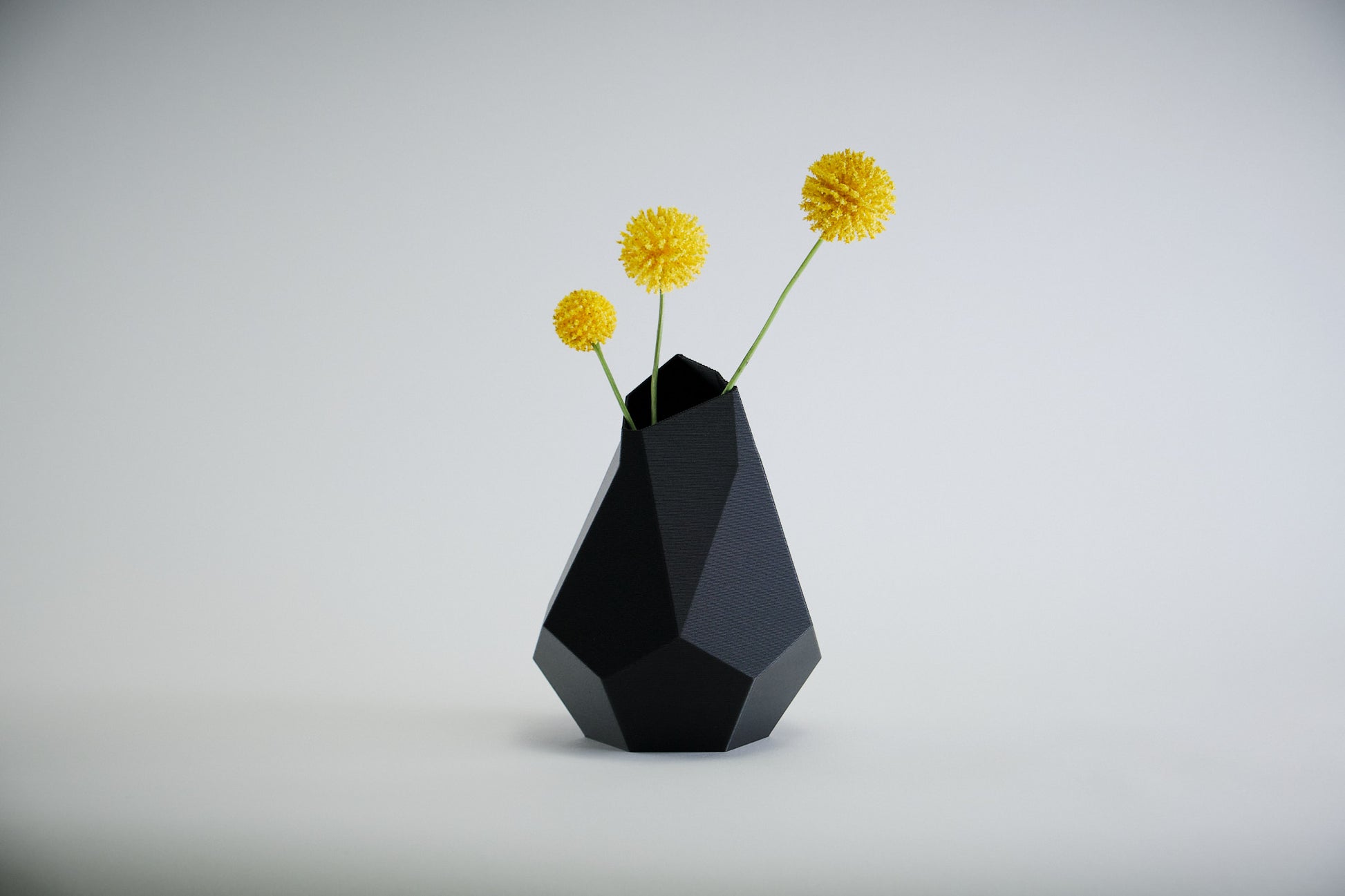 Mishi Faceted Vase  |  STYLE 02 Iceberg - Honey and Ivy