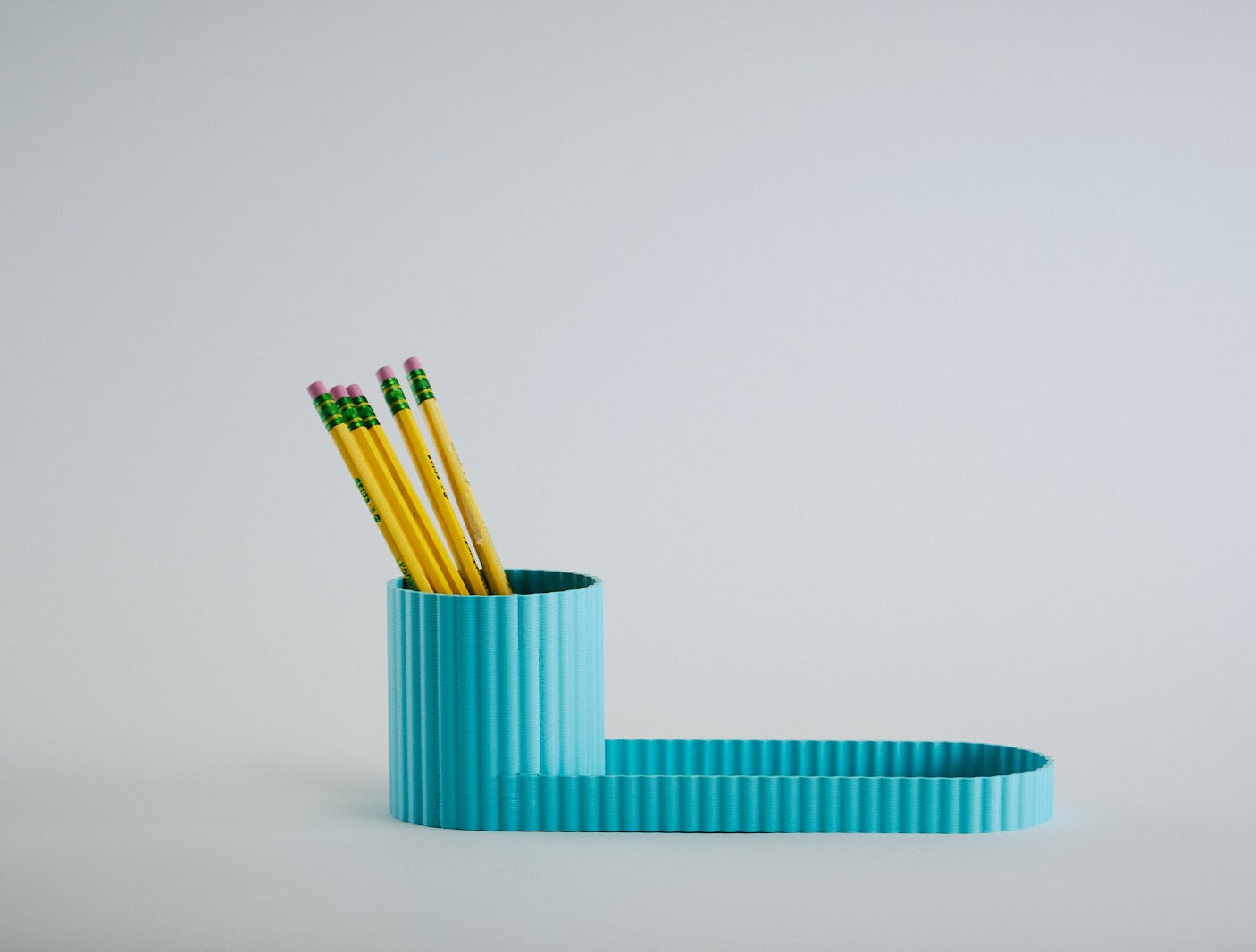 mekanisme Blå Layouten Chloe Pen Holder & Tray - 3D Printed Homeware Design – Honey and Ivy