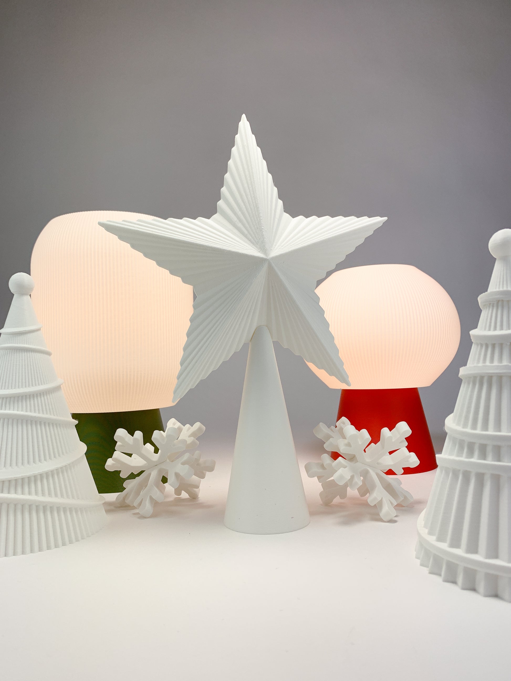 Winter Bliss Star Tree Topper – Honey and Ivy