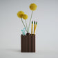 Chloe Pen Holder with Mini Vase - Honey and Ivy 